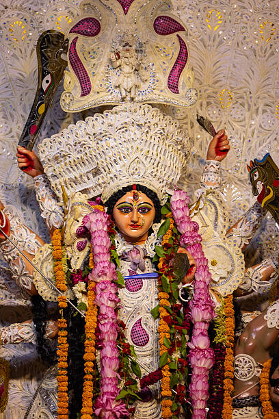 istock Handmade idol of goddess durga 2248657665