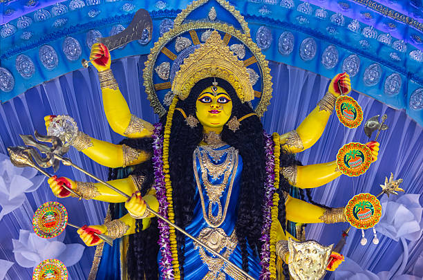 istock Handmade idol of goddess durga 2248660336