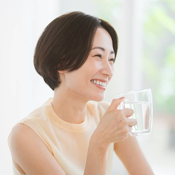 Middle-aged Japanese woman