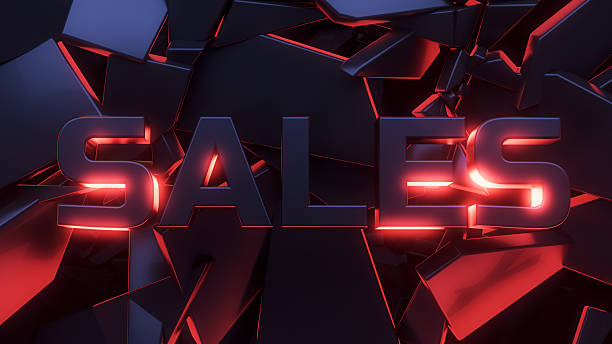istock Sales 3d text footage background, explosion power design 2248663803