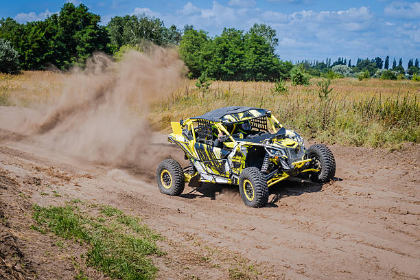 istock UTV buggy, rally or 4x4 in the action on sand 2248663979