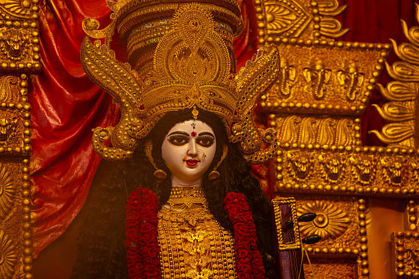 istock Handmade idol of goddess durga 2248664234