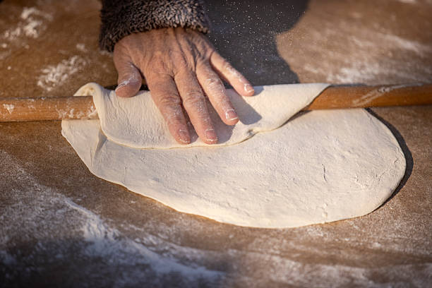 istock Traditional Gozleme Preparation with Herbs 2248668860