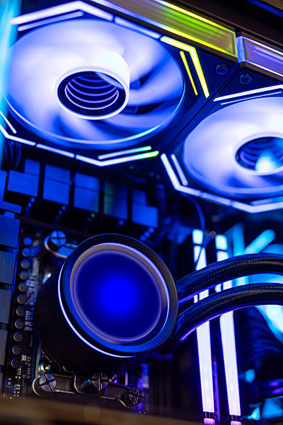 istock High-End RGB Gaming PC Interior with Liquid Cooling 2248671846