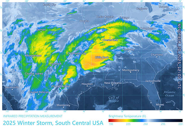 istock Winter Storm 20251120 12UTC Precipitation Map South Central USA 2248673182