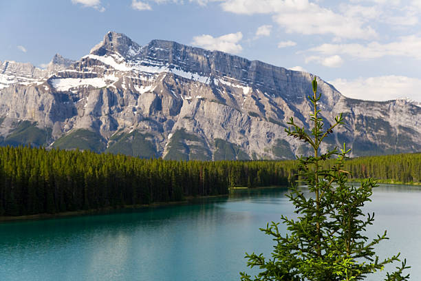 istock Mount Rundle and Two Jacks Lake, Banff National Park, Alberta, Canada 2248684337