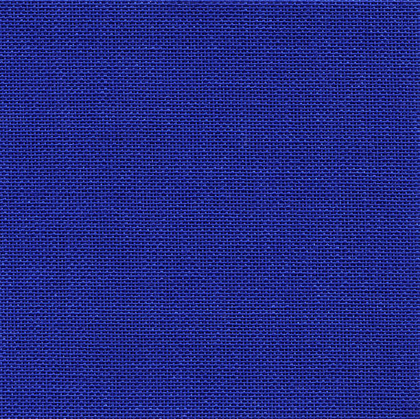 istock Macro closeup of royal blue textile fabric swatch pattern with intricate details 2248691846