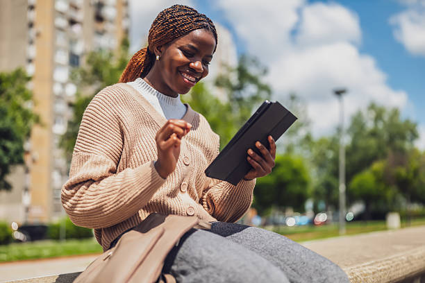 istock Black woman on sunny day 2248697543