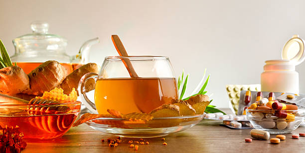 istock Contrast between traditional medicine treatment and pharmaceutical medication 2248705633