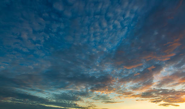 istock Twilight Clouds and Sky Backdrop,A beautiful sunset sky filled with soft pink, purple, and blue hues. The clouds are illuminated by the setting sun, creating a peaceful and serene atmosphere, ideal for backgrounds and designs. 2248716693