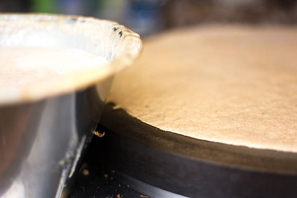 istock Paris, France: Crepe Cooking on Electric Grill Close-Up 2248721672