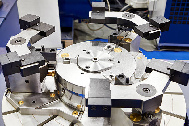 istock Manual chuck with quick jaw adjustment and an extremely wide clamping range 2248722368