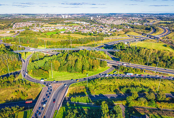istock Baillieston roundabout aerial view 2248722704