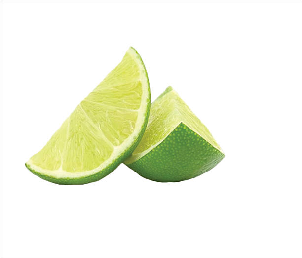 istock Lime wedge slice isolated on transparent background 2248722719