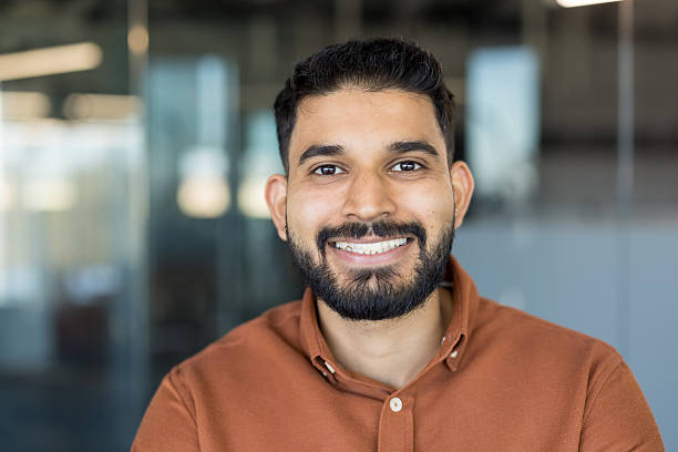 istock Young indian man smiling, working in modern office 2248728816