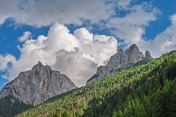 istock mountain landscape inside the Dolomites, Val di Fassa, Italy 2248729981