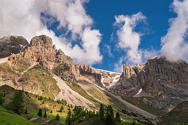 istock landscape inside the Dolomites, Val di Fassa, Italy 2248733958