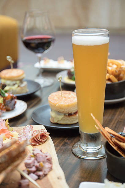 istock POURING DRAFT BEER INTO TALL GLASS 2248734506