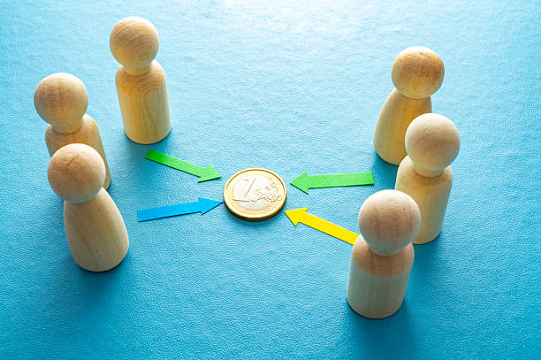 istock Negotiation and convergence of interests toward a common goal. 2248736132
