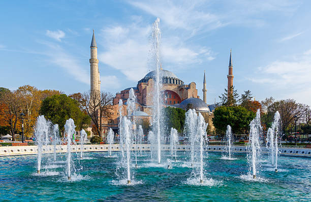 The blue mosque in Istanbul, Turkey