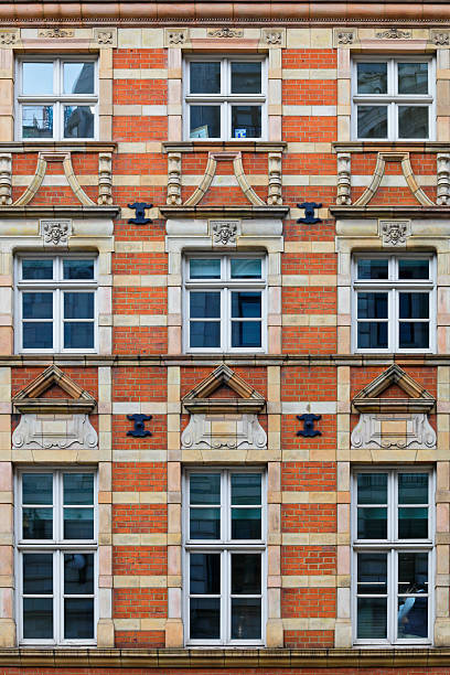 istock Ornate Red-Brick Building Facade in Marylebone, London, England 2248741452