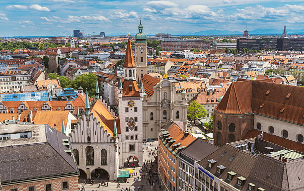 istock Historic Munich City Center With Red Roofs 2248742119