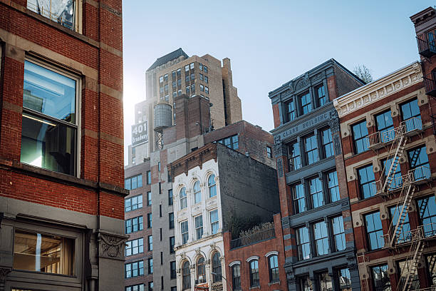 istock Urban Cityscape in Manhattan With Brick Buildings 2248742826