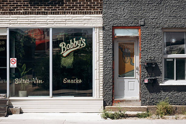 Nashville, Tennessee, USA - June 30, 2023: A mural of a door and rabbit in a small lot near the down district.
