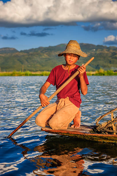 istock Young fisherman on Inle Lake, Myanmar 2248771201