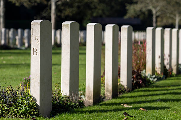 Commonwealth War Graves At The Nieuwe Ooster Graveyard At Amsterdam The Netherlands 2019