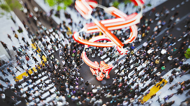 istock Strange spiral shape in the city 2248780579
