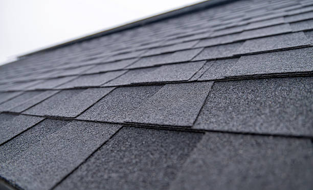 istock Dark gray asphalt roof shingles texture 2248783758