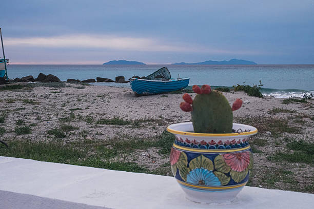The image is part of a set of photos taken in the seaside village of Rodia, near the city of Messina, Sicily, in Southern Italy