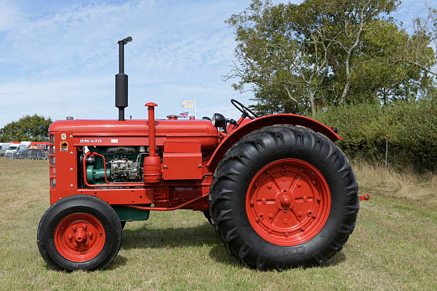 Dorchester.Dorset.United Kingdom.September 6th 2025.A restored Bolinder Munktell 470 from 1964 is on show at the Dorset County show