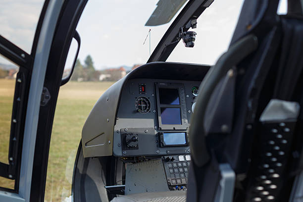 istock Cockpit of helicopter ready for takeoff 2248788293