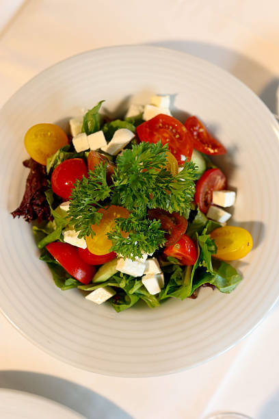 Green Salad with Lettuce and Herbs