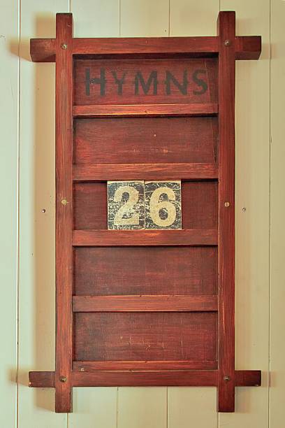 Old organ with a score and pipes, in a church in Spain