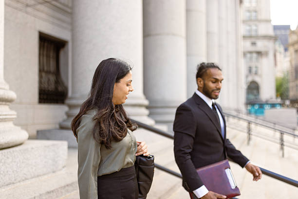 istock Business Professionals Outside Office Building 2248801910