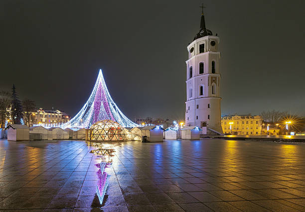 istock Vilnius Bell Tower and Christmas Market, Vilnius, Lithuania 2248802667