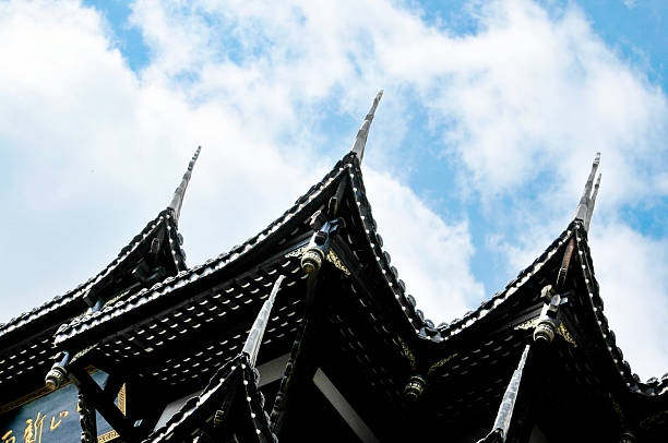 traditional roof in China