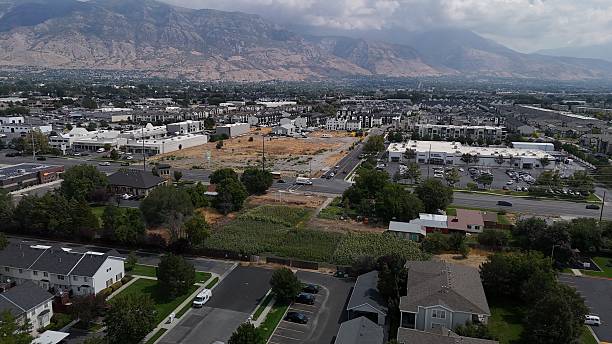 istock Drone Image of a Tract of Land 2248811706