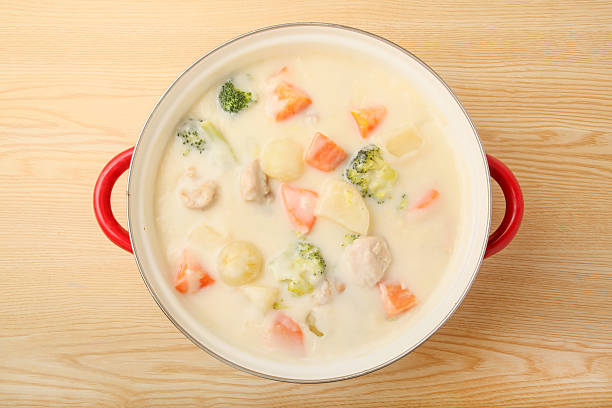 istock Japanese chicken and vegetable stew with bechamel sauce or fresh cream 2248812038