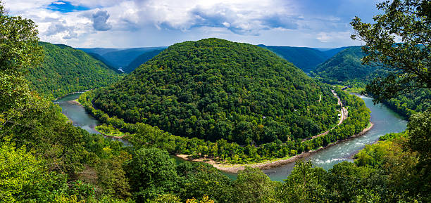 istock Hilltop view of Thurmond, WV 2248814237