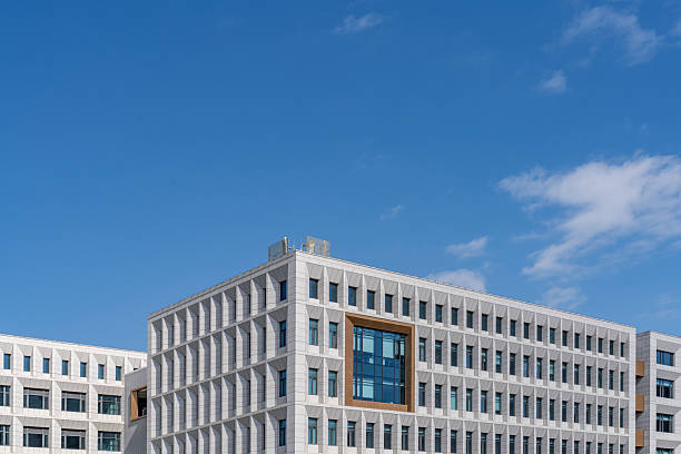 istock Partial view of modern high-rise buildings on a sunny day 2248817657