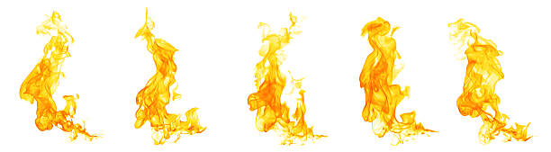 istock A collection of realistic orange flame elements isolated on a white background, perfect for fire effects, graphic design, digital artwork, visual effects, and creative projects needing dynamic burning 2248818108