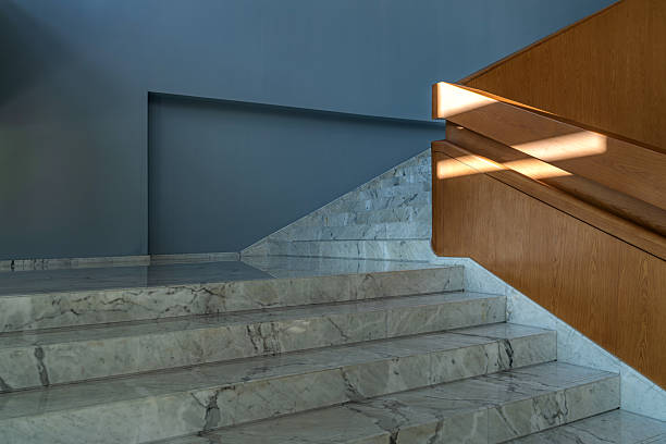 istock The minimalist staircase in the library 2248818321