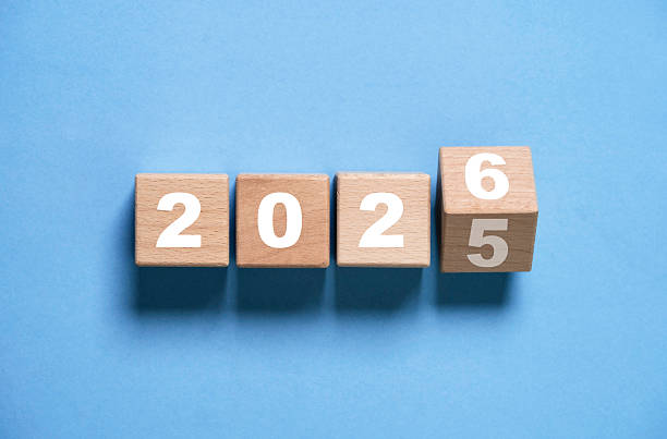istock Wooden block flipping from 2025 to 2026 symbolizing beginnings future planning goal setting progress and business development for merry Christmas and happy new year preparation concept. 2248821093