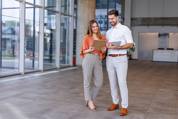istock Business colleagues reviewing documents and teamwork in modern office 2248826933