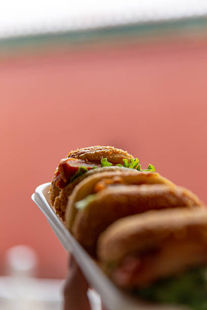 picnic small burger at Forbidden City