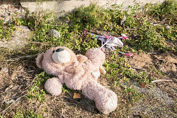 istock Abandoned Teddy Bear Outdoors 2248830576